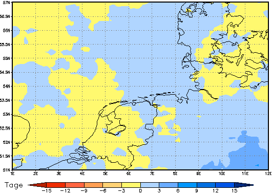 Area mean of this climate scenario: 0 days